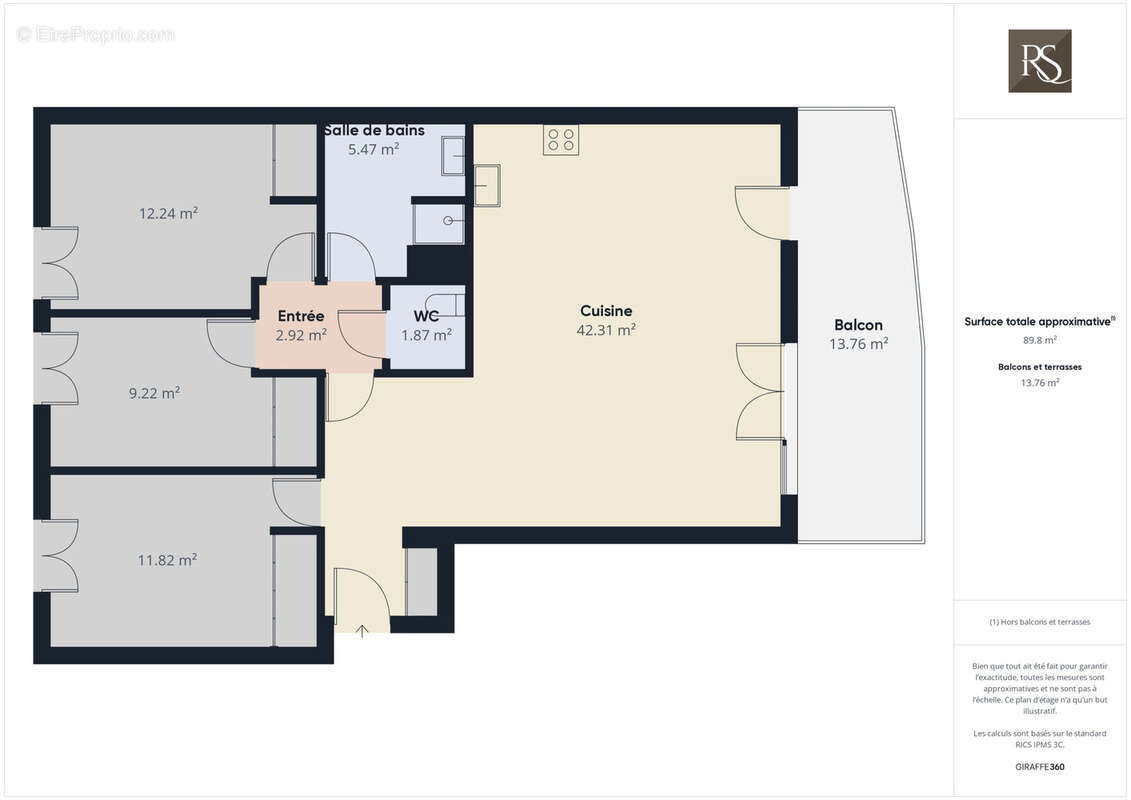 Appartement à AJACCIO