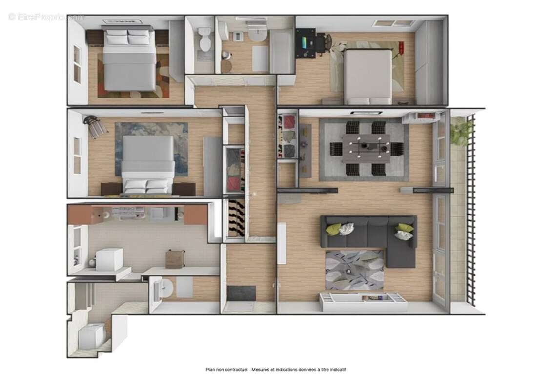Appartement à CORBEIL-ESSONNES