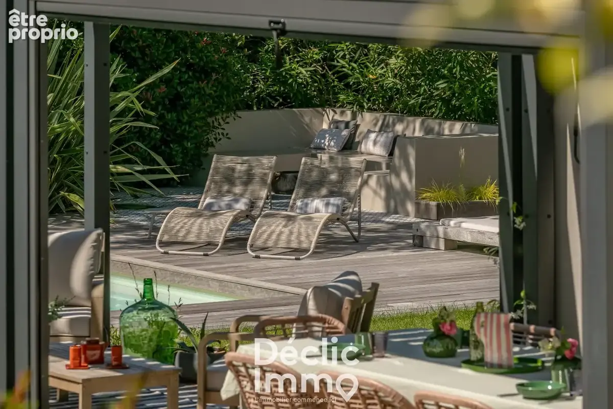 Maison d'architecte exceptionnelle 242m² 4ch piscine 15min Bordeaux Centre - photo 15
