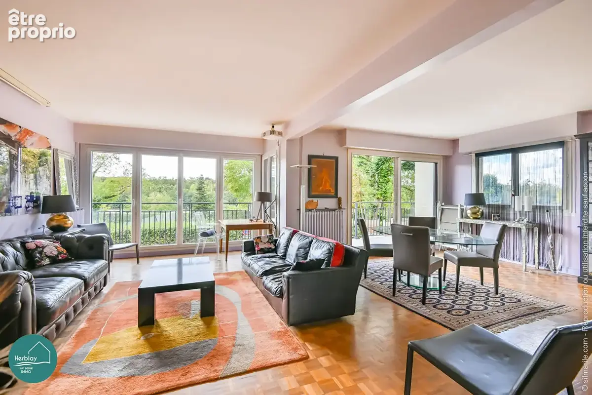 Herblay-sur-Seine - Les Quais - Appartement 90 m² avec vue dégagée sur la Seine - photo 3