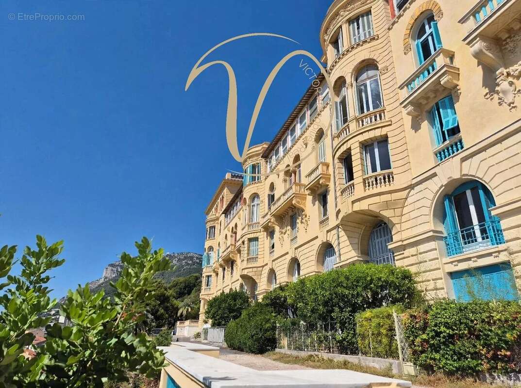 Beausoleil vue mer - immeuble belle époque - photo 3