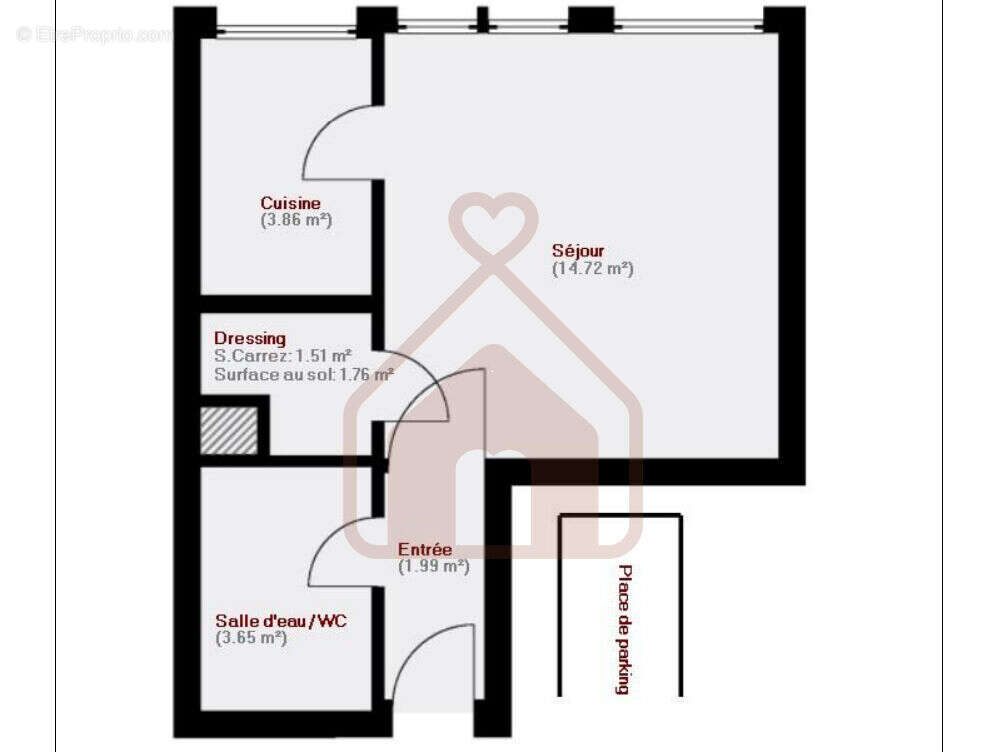 Appartement à IVRY-SUR-SEINE