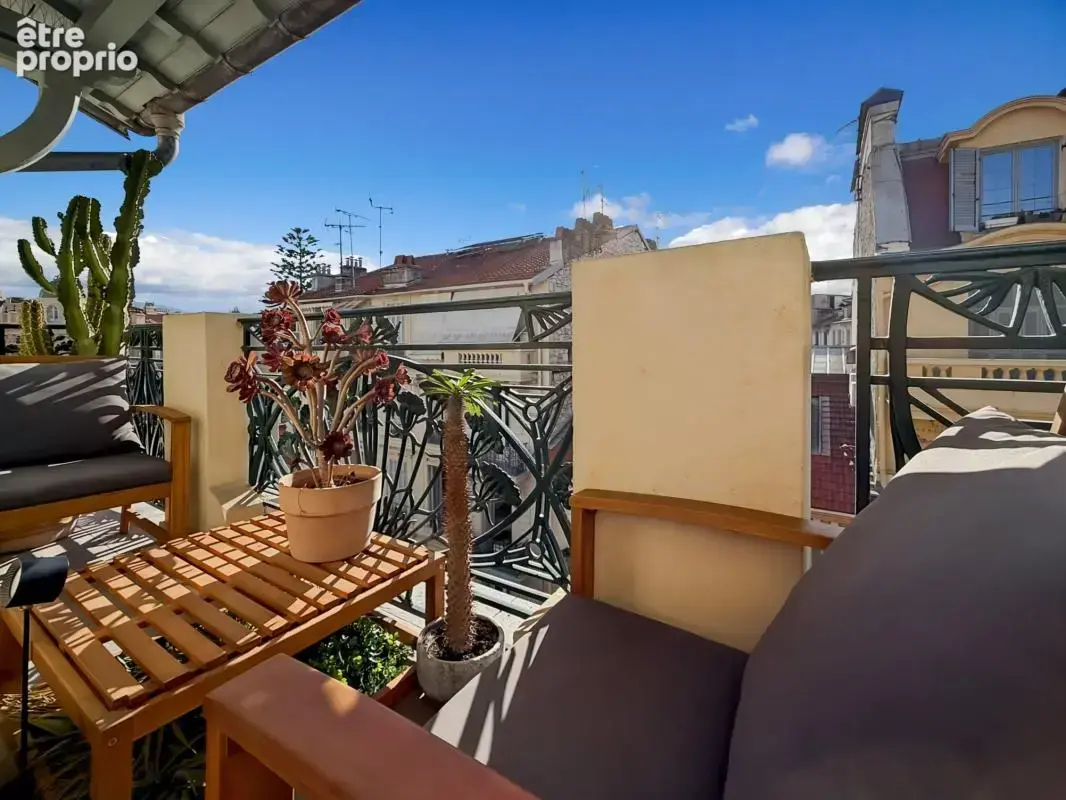 NICE Carré d'Or 3P 57m² dernier étage balcon cave - photo 14