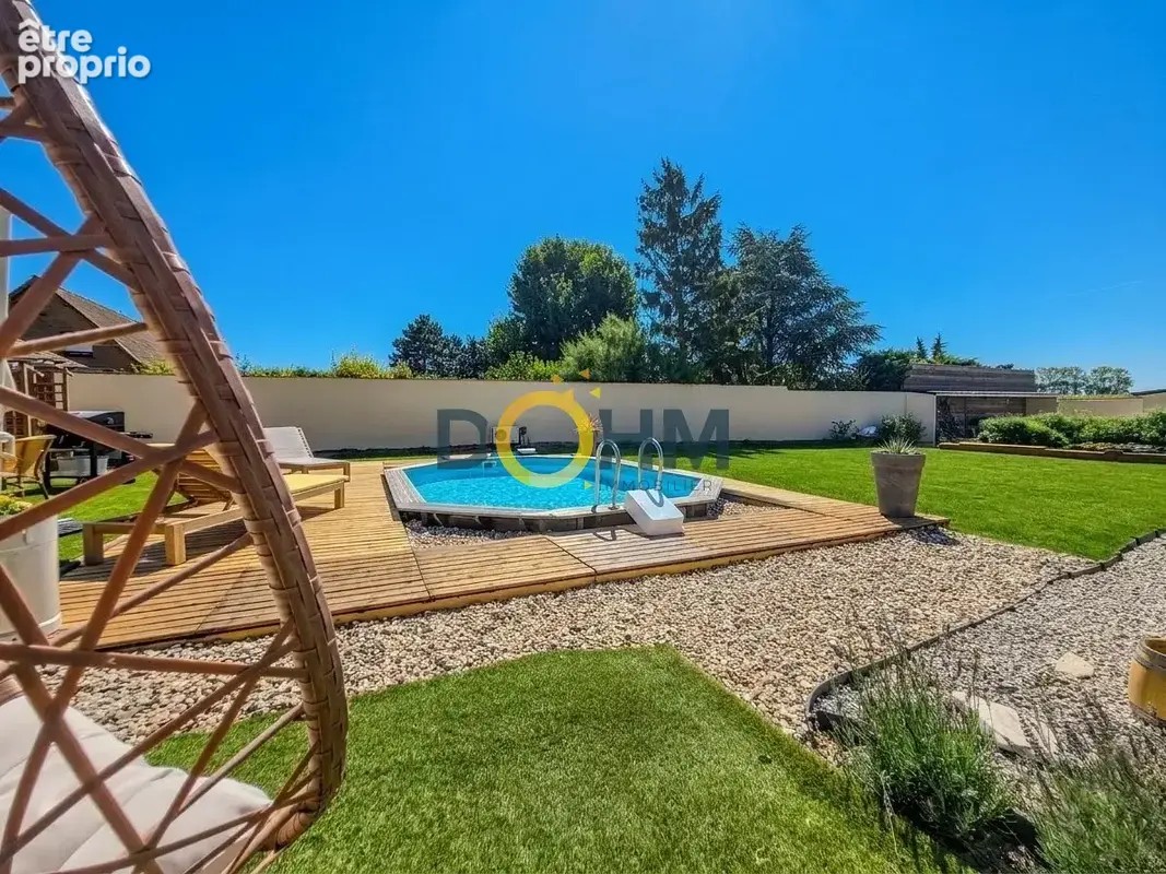 DROCOURT   Propriété d'exception avec vue champs, piscine, panneaux solaires et 154 m2 habitables modulables (Jusqu'à 5 chambres - photo 4