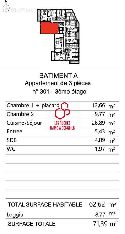 Appartement à CLICHY-SOUS-BOIS