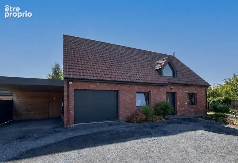AIX EN PEVELE (59310) pavillon individuel semi plain-pied de 2017 développant 142,5m2 et bâti sur 1018m2 !!! - photo 2