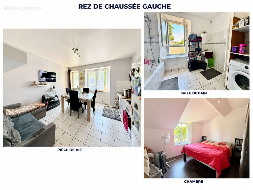 Immeuble comprenant trois logements. - photo 9