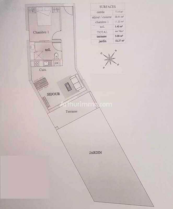 Appartement à SAINTE-MAXIME