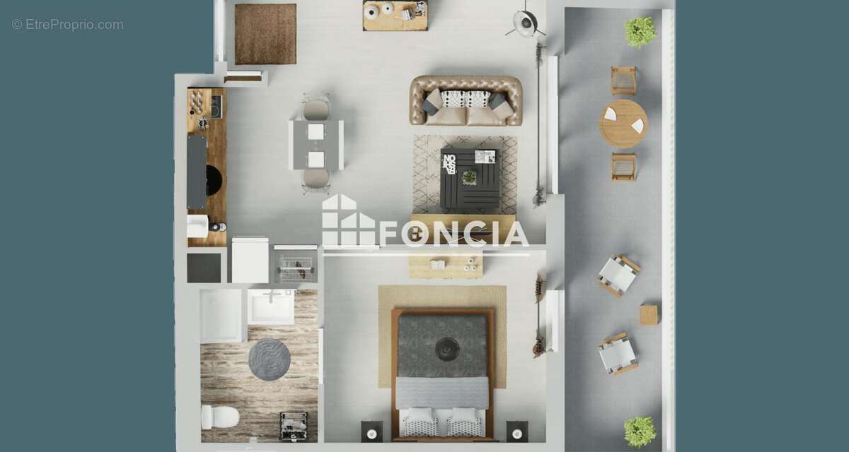 Appartement à TOULOUSE