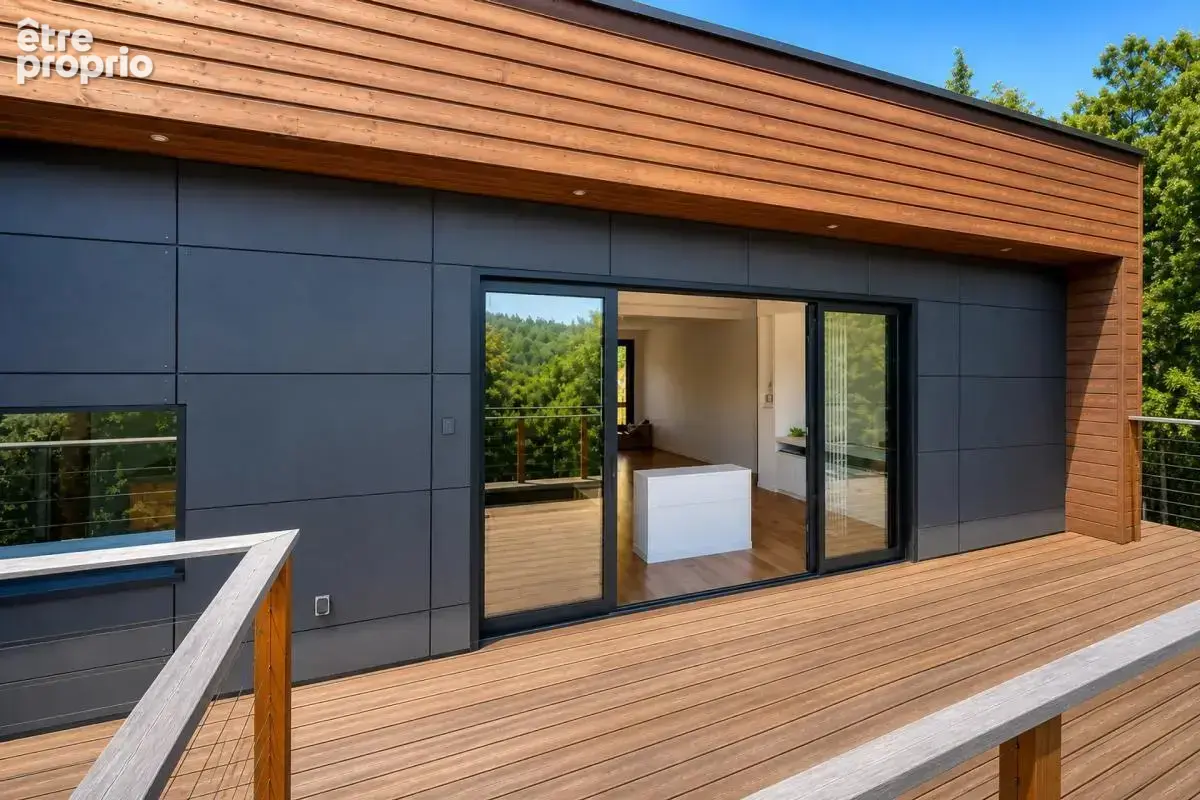 Magnifique Maison Contemporaine en Bois - 106,17  m² - photo 15