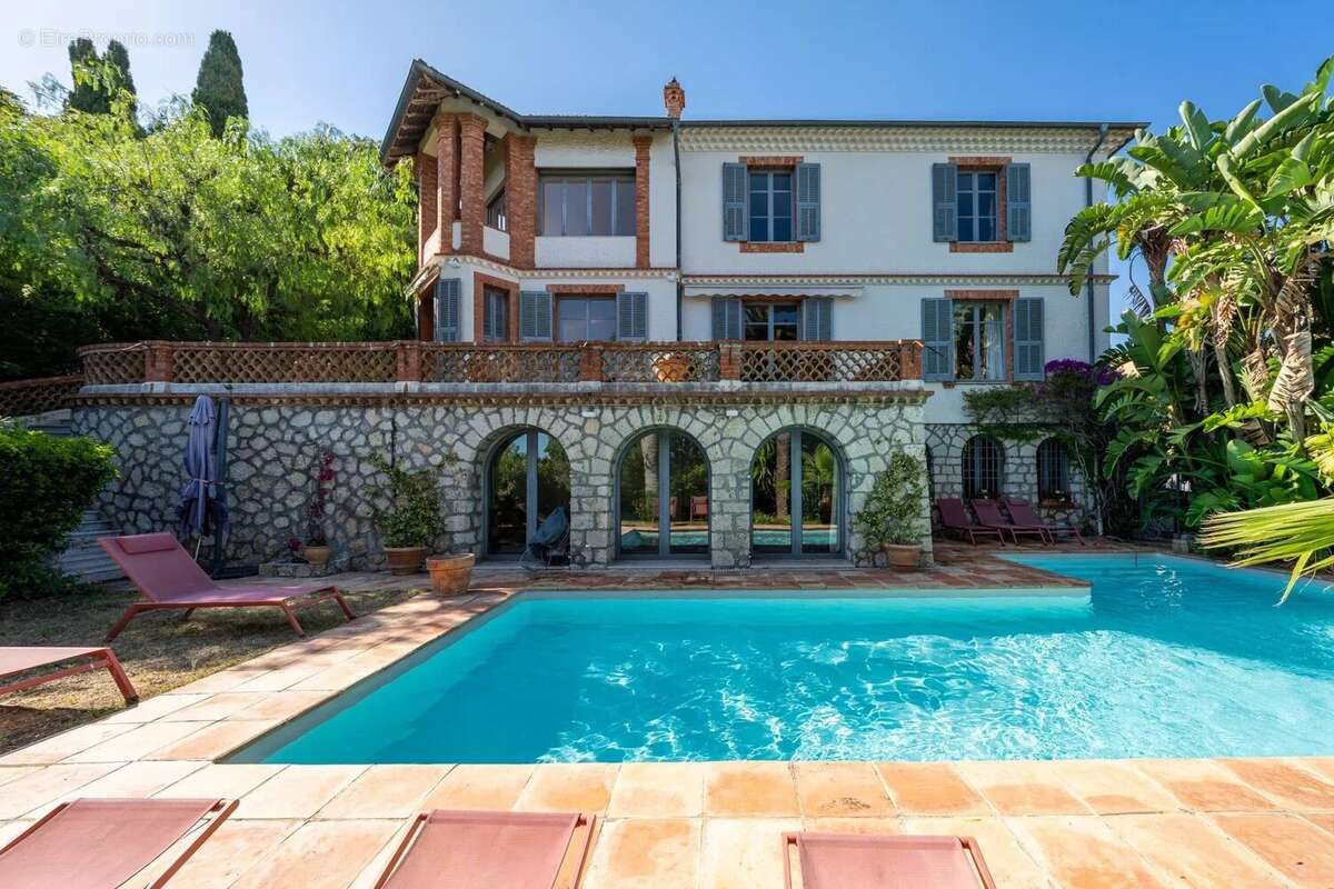Cannes - villa belle epoque - vue mer - photo 9
