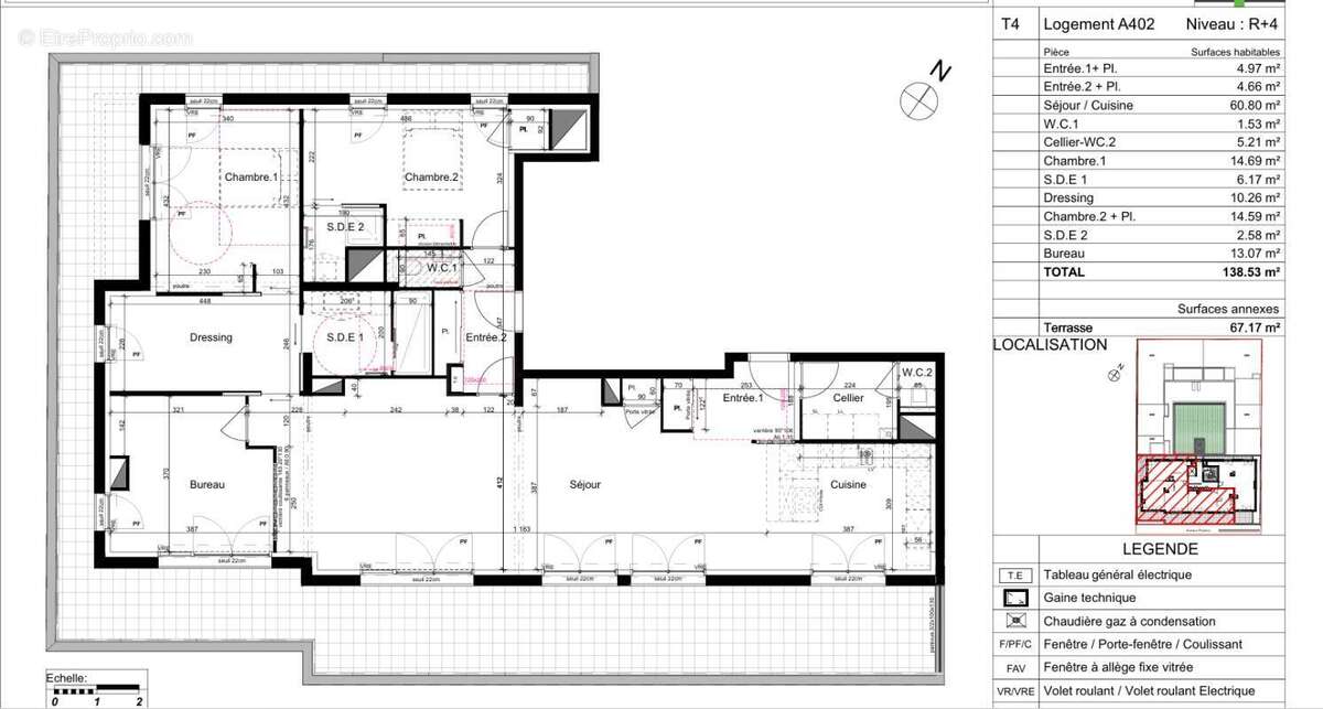 Appartement à ANGERS