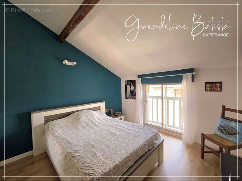 Maison de village en pierre 93m² (150m² surface utile) - 2 chambres - Terrasse 16m² - photo 7