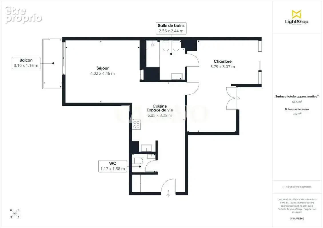 Vente Appartement 2 pièces de 66m² - 92200 Neuilly-sur-Seine - photo 15