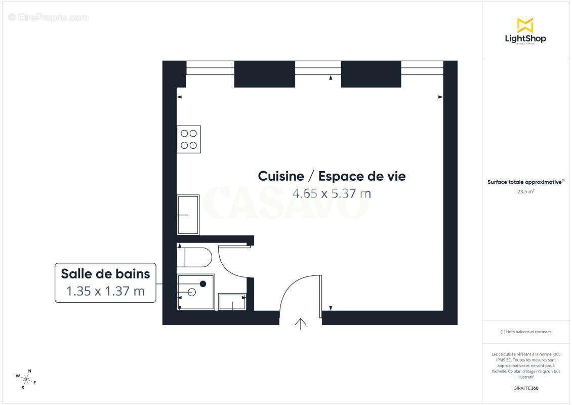 Appartement à PARIS-12E