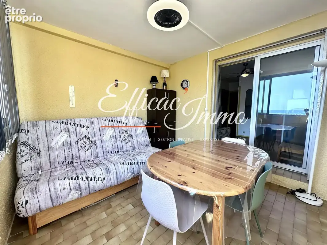 Exclusivité – studio cabine 28 m² – front de mer - photo 7