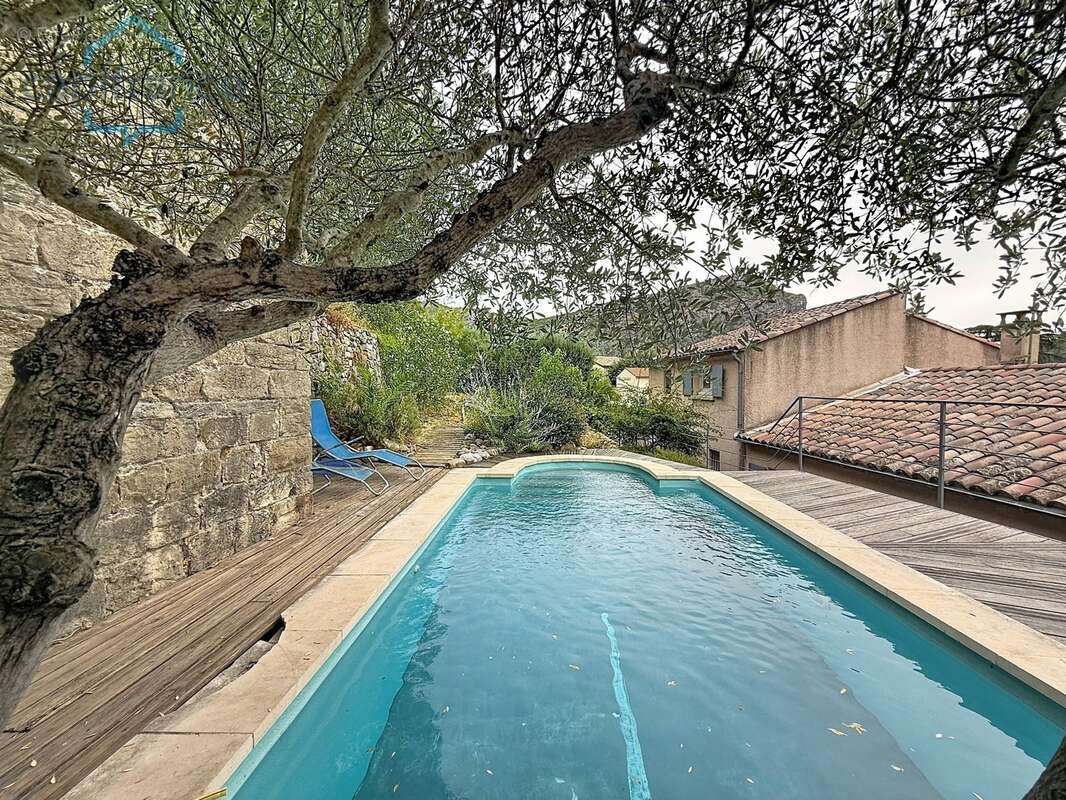 Maison à vendre 5 pièces ANDUZE (30) terrain environ 865 m2 et piscine - photo 2