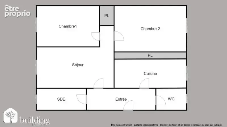 Mairie Levallois-Perret - Appartement 3 pièces 49,25 m² - photo 2