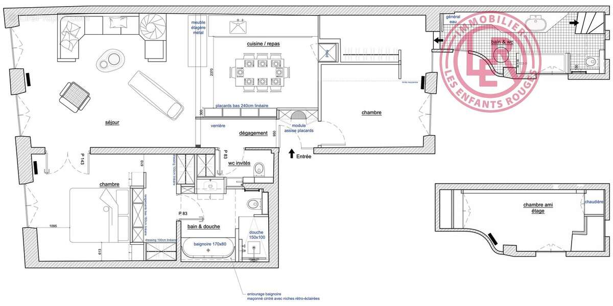Appartement à PARIS-3E