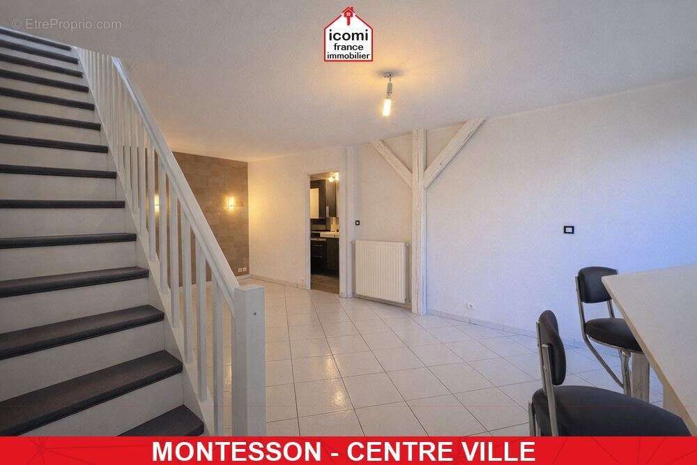 Yvelines - montesson (78360) - a vendre - appartement duplex au 1er et combles de 65 m² - piece de vie de 35m - 1/2 couchages -  - photo 6