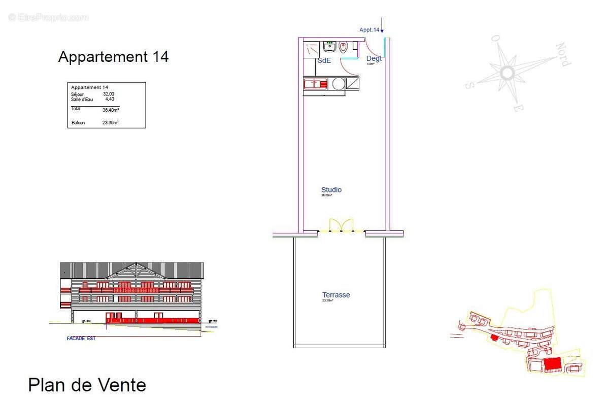 Appartement à ROUBION
