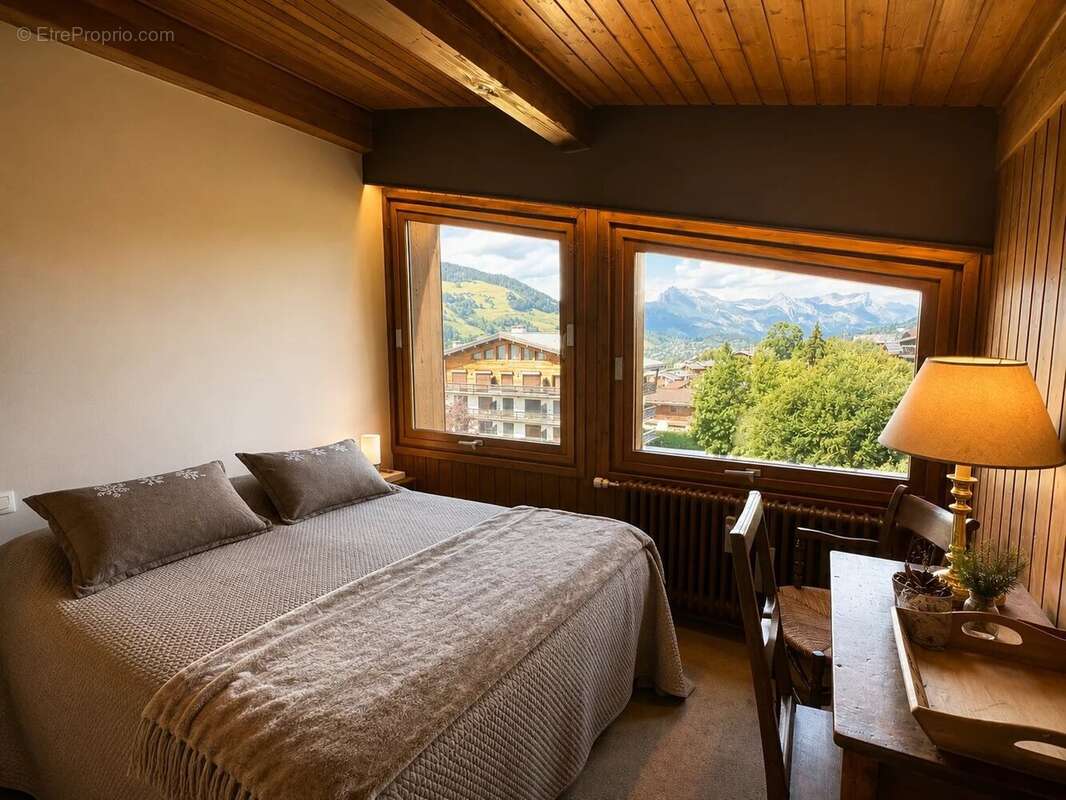 Megève – Rochebrune / Bouchet – Élégant T4 en dernier étage avec vue panoramique - photo 6