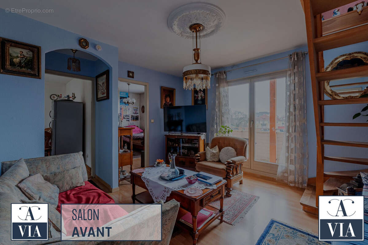 Salon - avant - Appartement à ERSTEIN