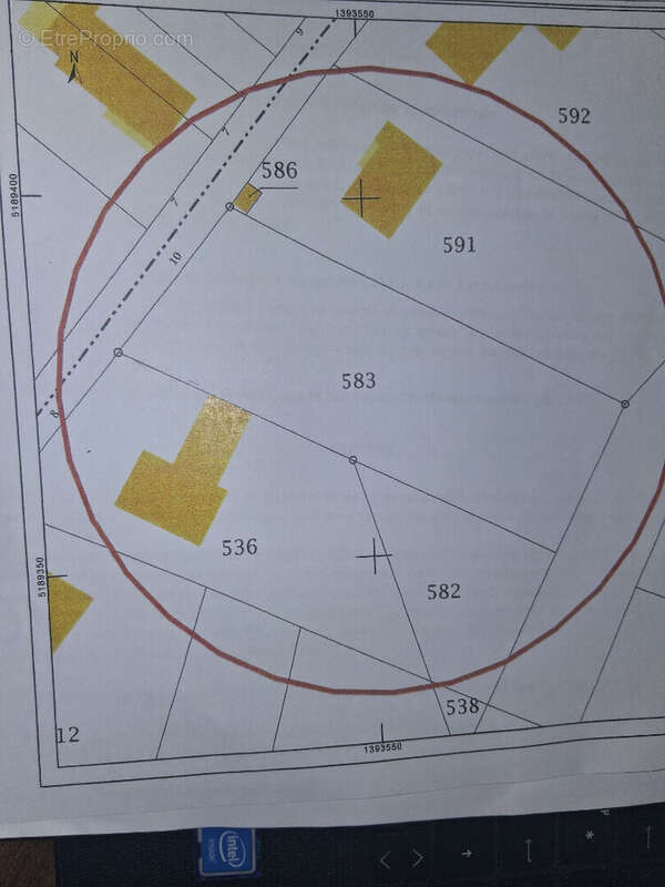 Terrain à SAINT-JEAN-D&#039;ANGLE