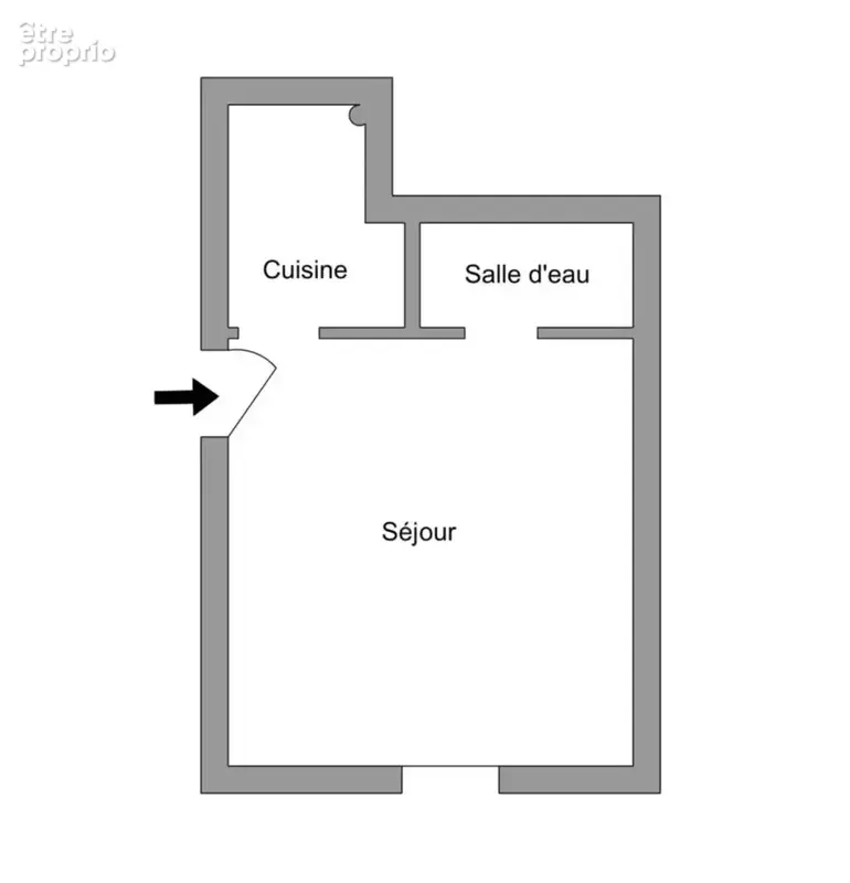 Saint-Ambroise - Studio de 15,5 m² - photo 3