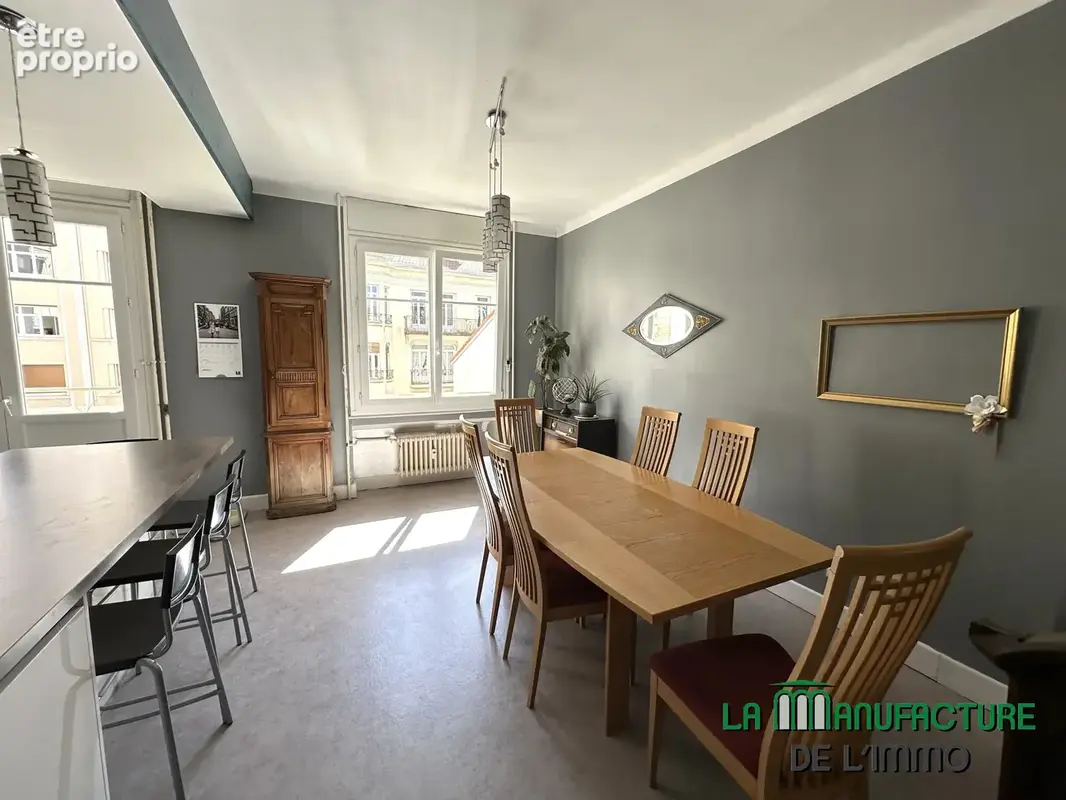 Appartement de type F6 de 140.14 m2 - 4 chambres - 2 balcons - cave - normes PMR / Saint-etienne Anatole Franc - photo 27