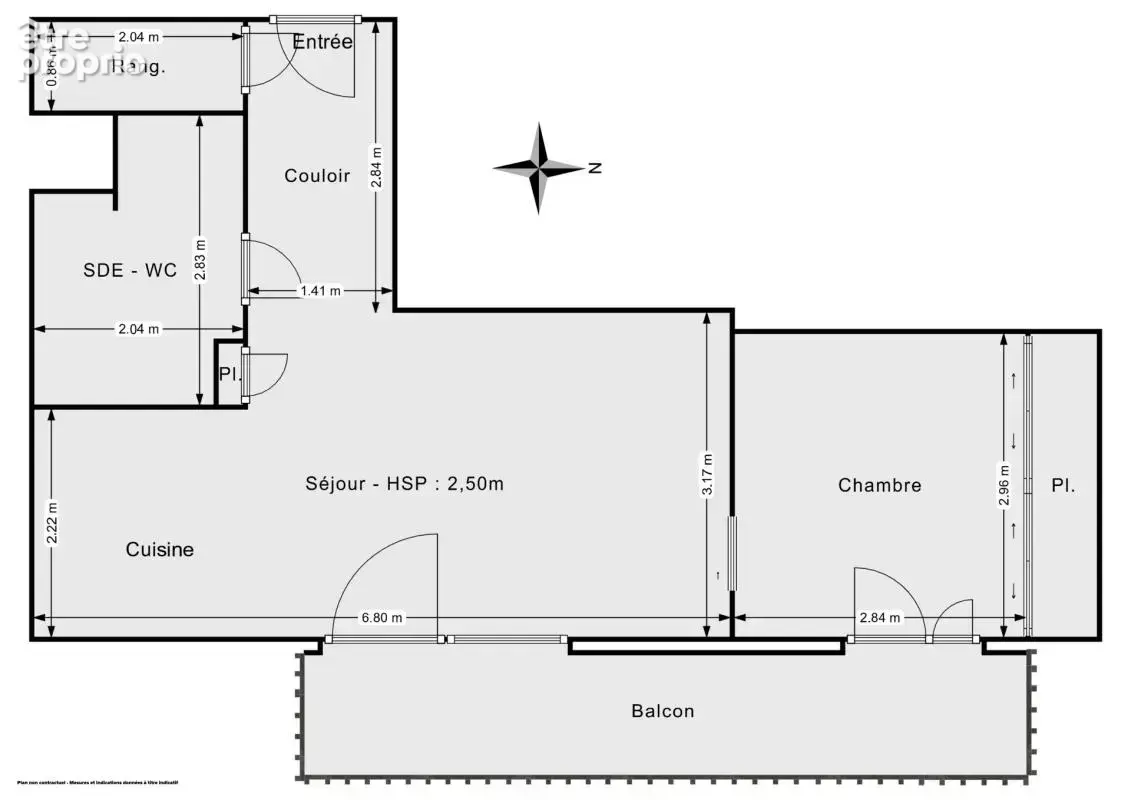 Appartement 2 pièces de 41 m² avec balcon et parking - Boulevard de Valmy, Colombes - photo 13