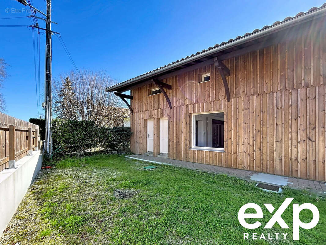 jardin  - Maison à BISCARROSSE