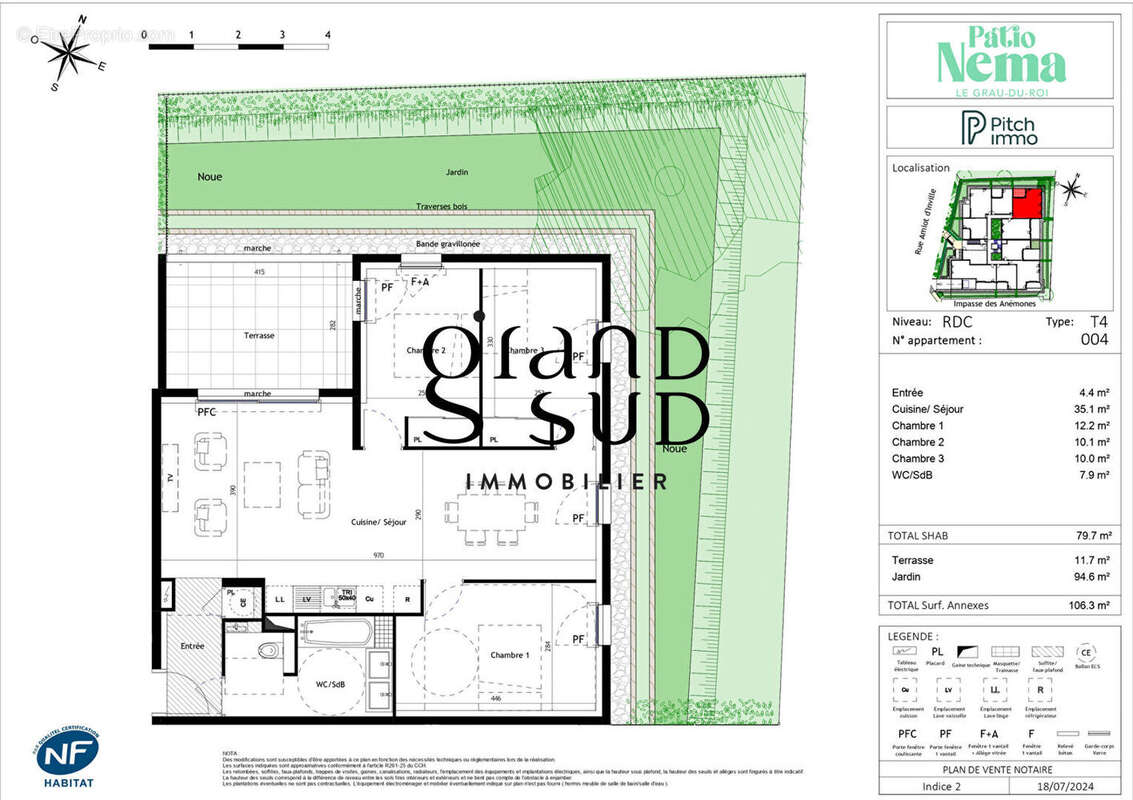 Appartement à LE GRAU-DU-ROI