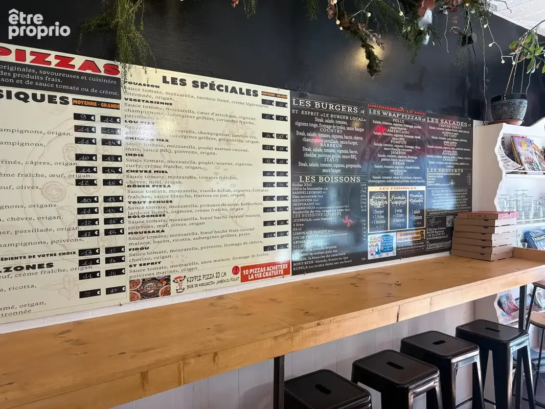 Pizzeria à vendre – bayonne saint-esprit – emplacement d’angle - photo 3
