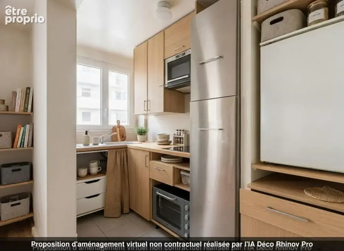 Village Jourdain (Paris 20ème) - Appartement à vendre 2 pièces avec balcon au calme - photo 4