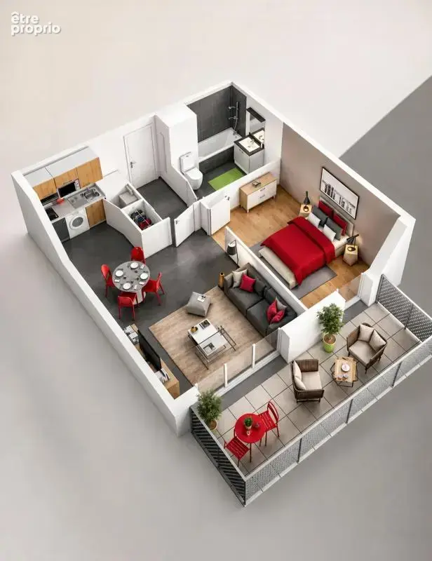 Appartement 2 pièces de 41 m² à Tournefeuille - photo 10