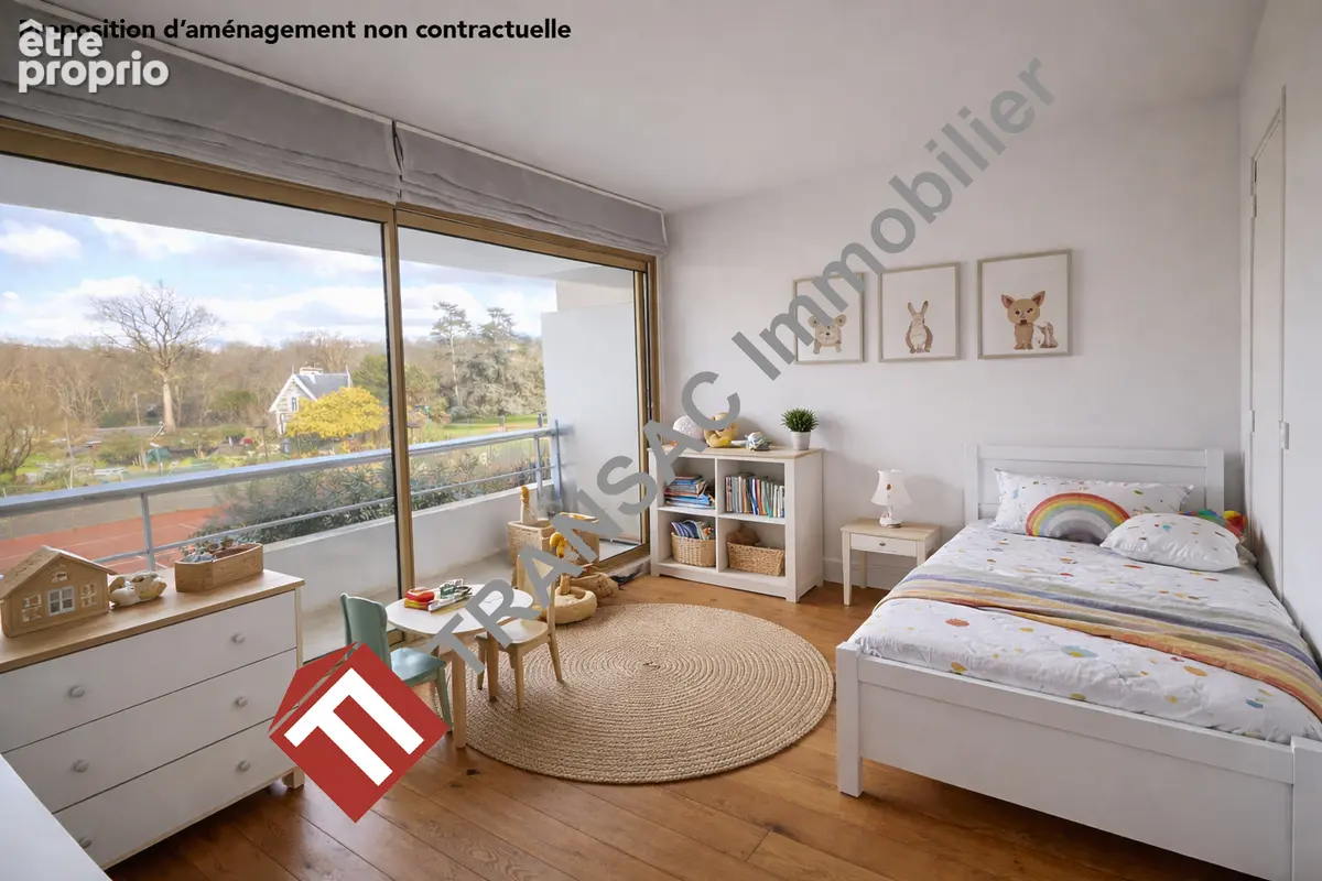 Bois de boulogne - duplex familial avec balcons - résidence de standing - photo 8