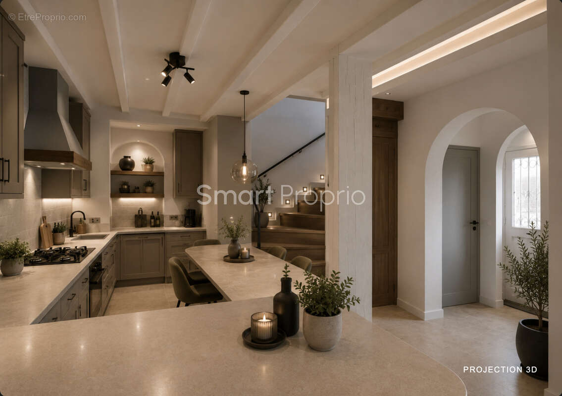 Roquebrune-cap-martin - frontière monegasque - maison de charme (4p) de 105 m2 au calme  - - photo 5