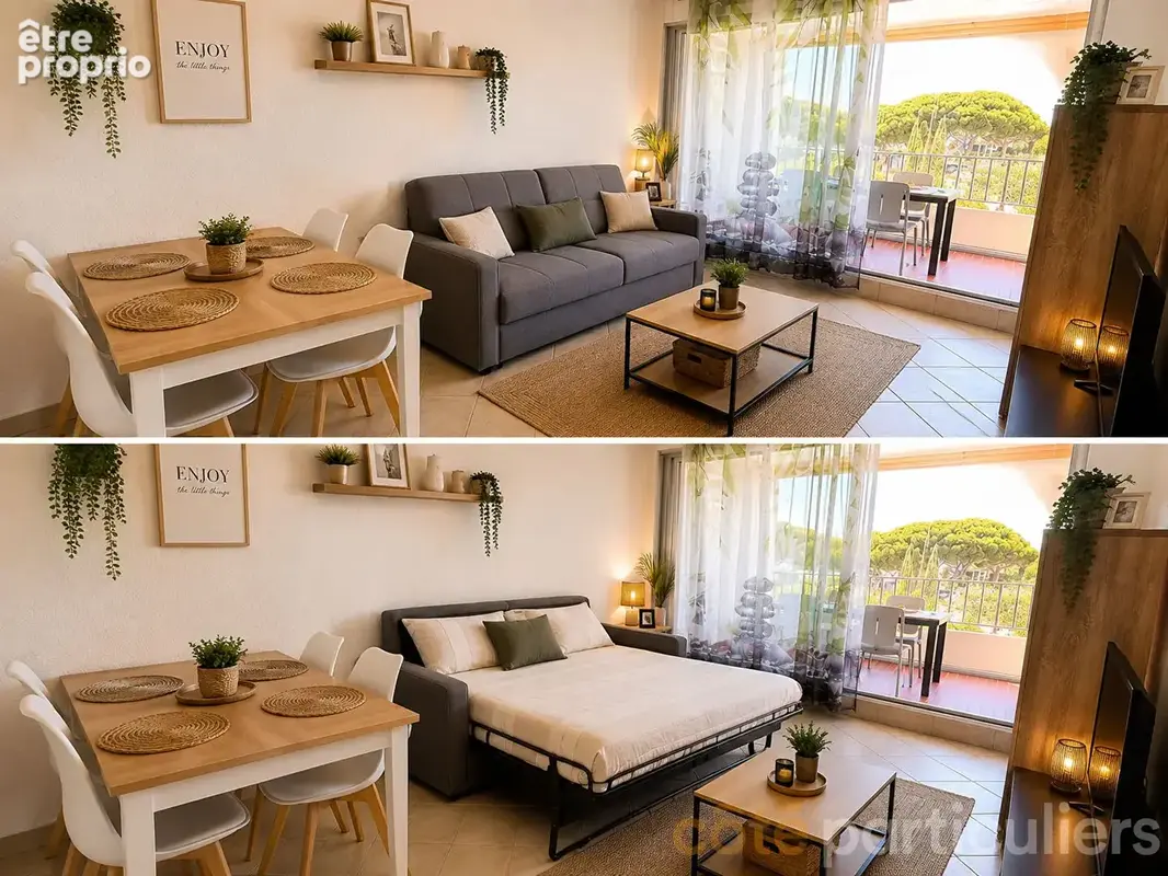 Port Camargue - Studio rénové avec loggia et piscine - photo 6
