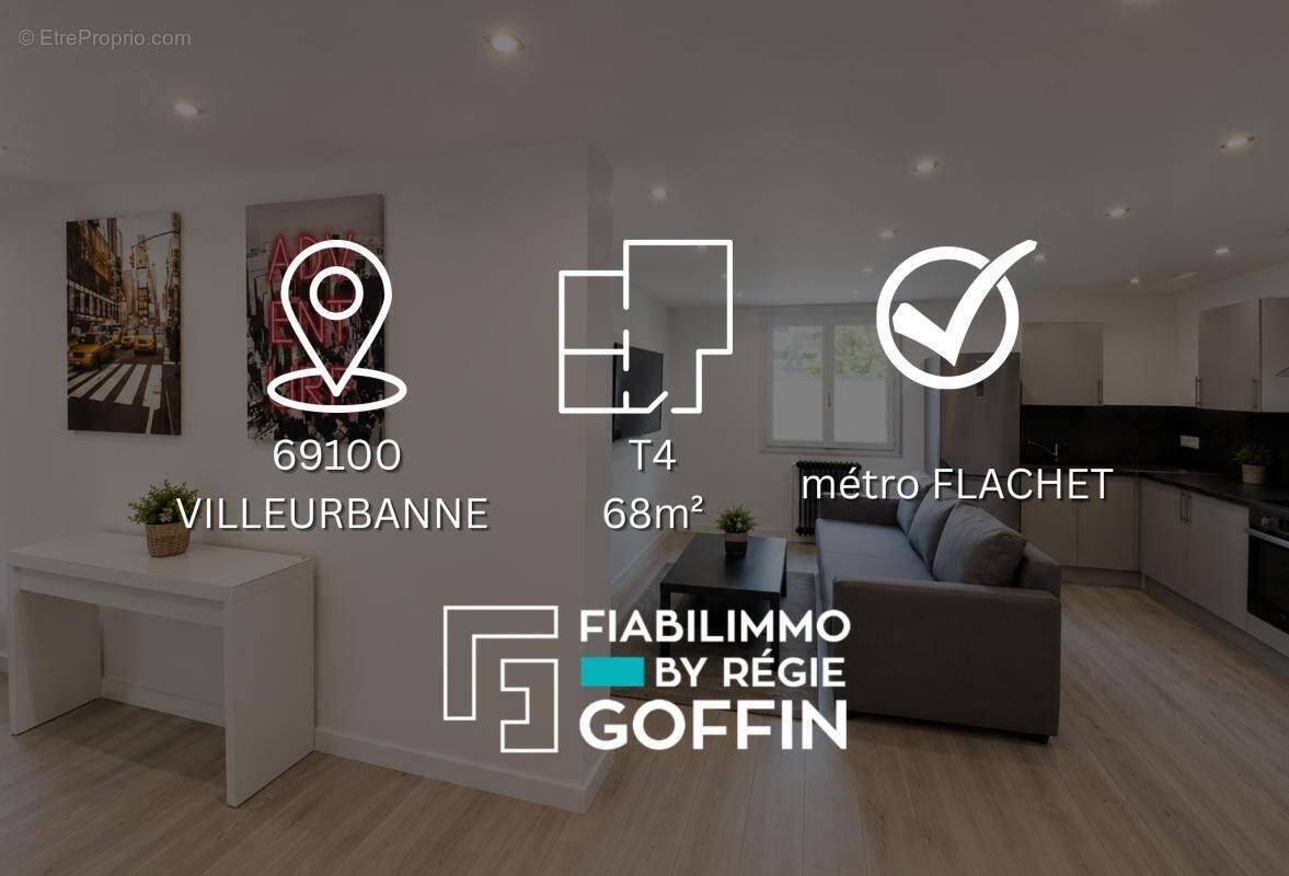 Appartement à VILLEURBANNE