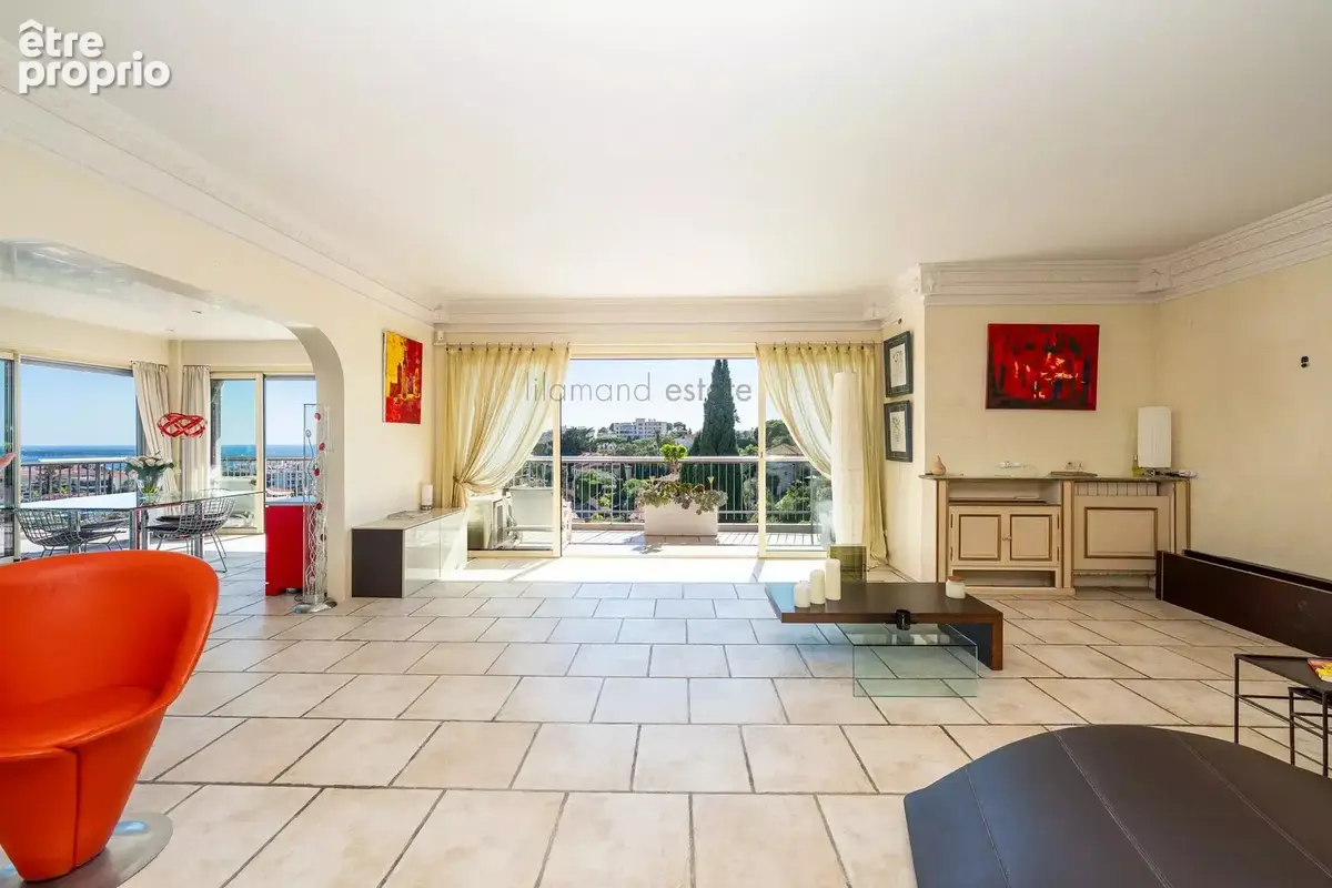 Le cannet - dernier etage - vue mer - 4 pièces 162 m2 - - photo 3