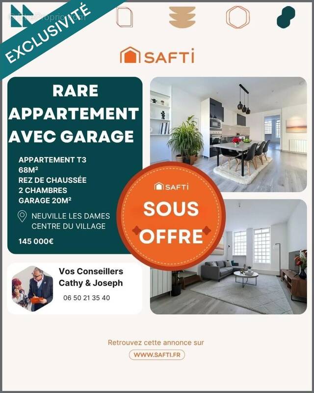 Photo 1 - Appartement à NEUVILLE-LES-DAMES