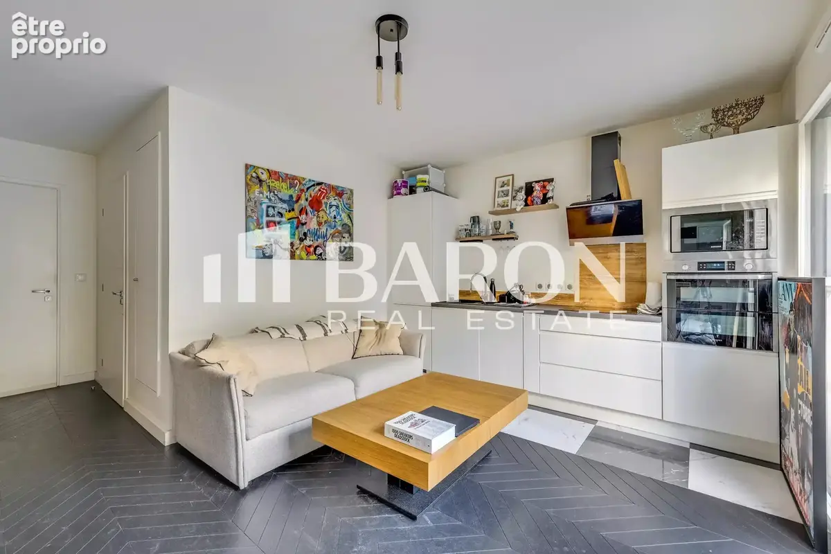 Neuilly sur seine - appartement rez de jardin 2 pieces 1 chambre - photo 3