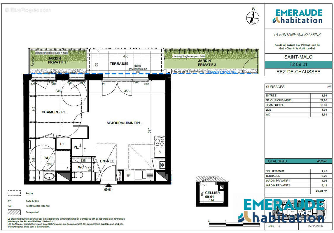 Appartement à SAINT-MALO