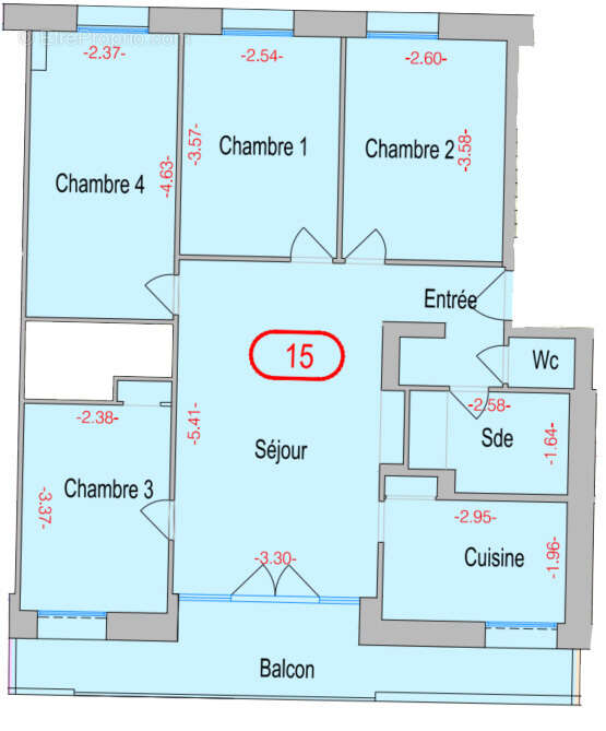 Appartement à PALAISEAU