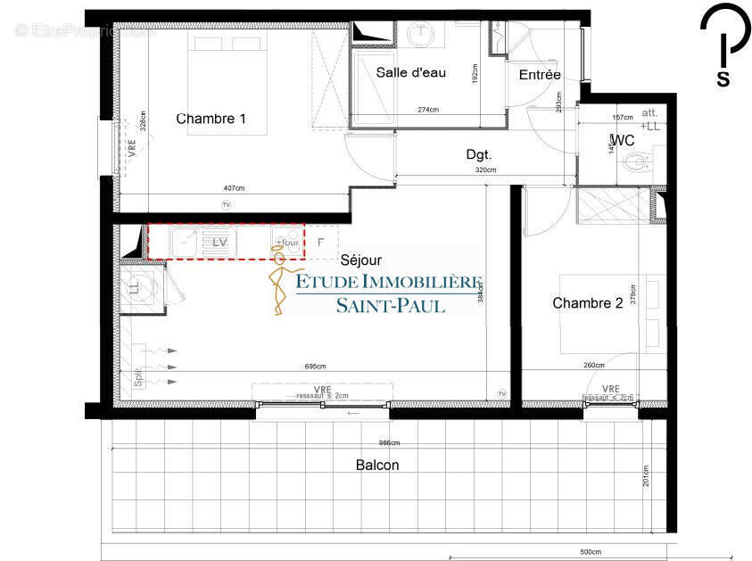 Appartement à SAUVIAN