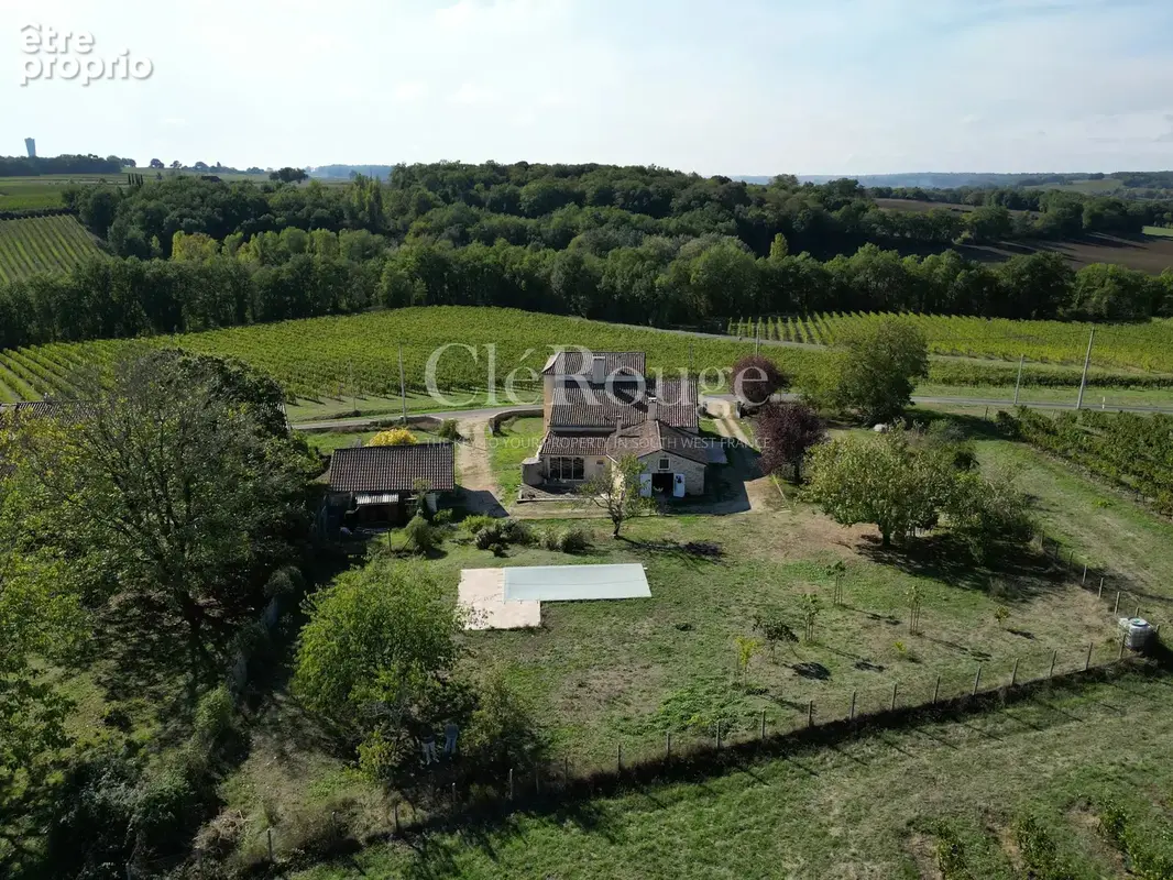 Entre Pellegrue et Gensac – Maison en pierre pleine de charme avec vue dégagée. piscine et potentiel locatif - photo 26