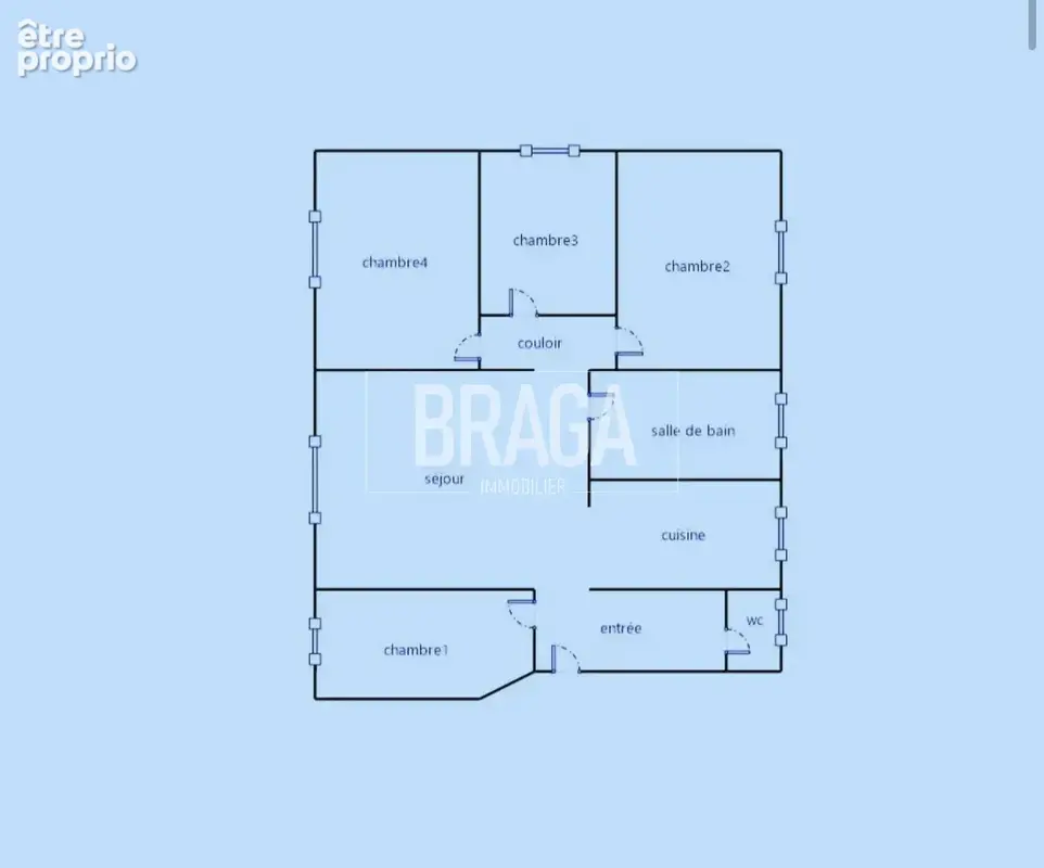 Appartement en rdc 3 chambres bien situé - photo 5