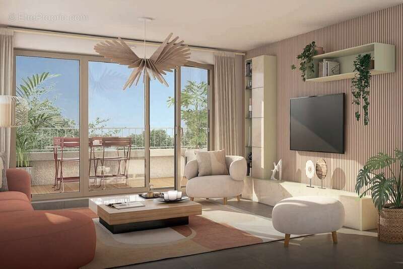 T2 45 m² avec terrasse de 10 m² – Vue dégagée sur les champs – Chanteloup-en-Brie - photo 3