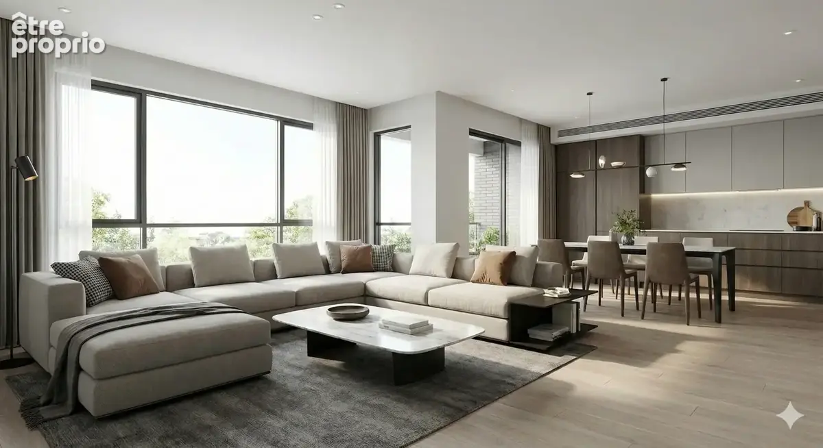 Villiers sur Mane - Superbe appartement de 92,91 m2 avec sa terrasse exceptionnelle de près de 80 m2 - photo 2